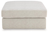 Kestrie Feathered Oversized Accent Ottoman (Online Special Price)