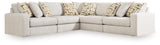 Kestrie Feathered 5-Piece Sectional