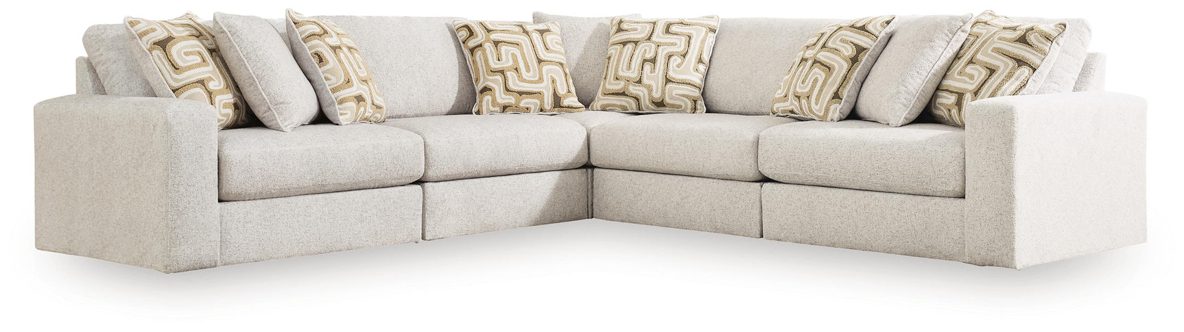 Kestrie Feathered 5-Piece Sectional