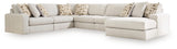 Kestrie Feathered 6-Piece Sectional with RAF Chaise