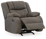 First Base Gunmetal Reclining Sofa and 2 Recliners (Online Special Price)