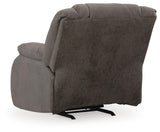 First Base Gunmetal Reclining Sofa and 2 Recliners (Online Special Price)