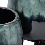 Suttonoak Blue Planters (Set of 2)
