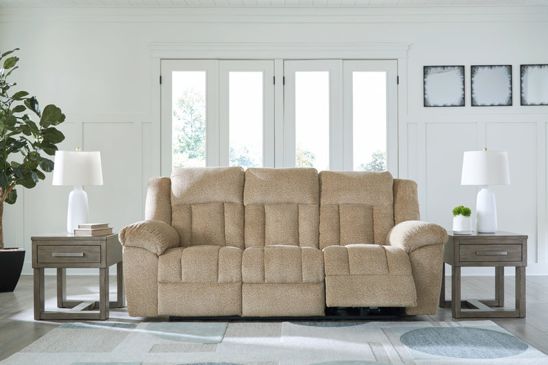 Tip-Off Wheat Power Reclining Sofa - Ornate Home