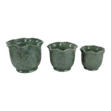 Claybrook Green Planters (Set of 3)