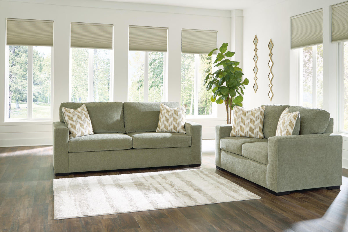 Bridgepoint Moss Sofa and Loveseat (Online Special Price)