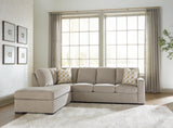 Bridgepoint Stone 2-Piece Sleeper Sectional with Left-Facing Chaise