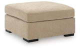 Bridgepoint Almond Oversized Accent Ottoman (Online Special Price)