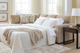 Bridgepoint Almond 2-Piece Sleeper Sectional with LAF Chaise