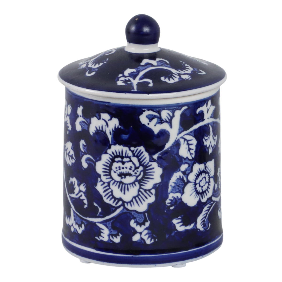 Parkfield Blue/White Ceramic Chinoiserie Scntd Candle