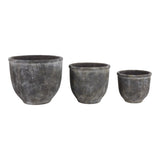 Hayfordway Brown Planters (Set of 3)