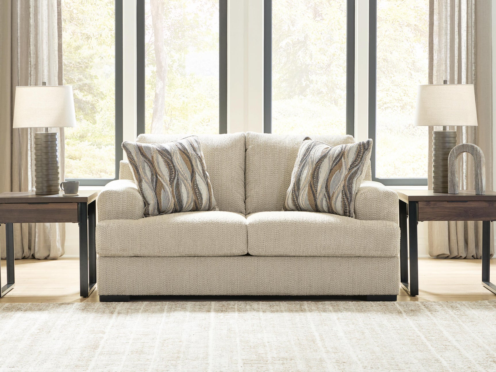 Lofwood Oatmeal Loveseat (Online Special Price)