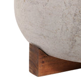 Nateview White/Tan Bowl