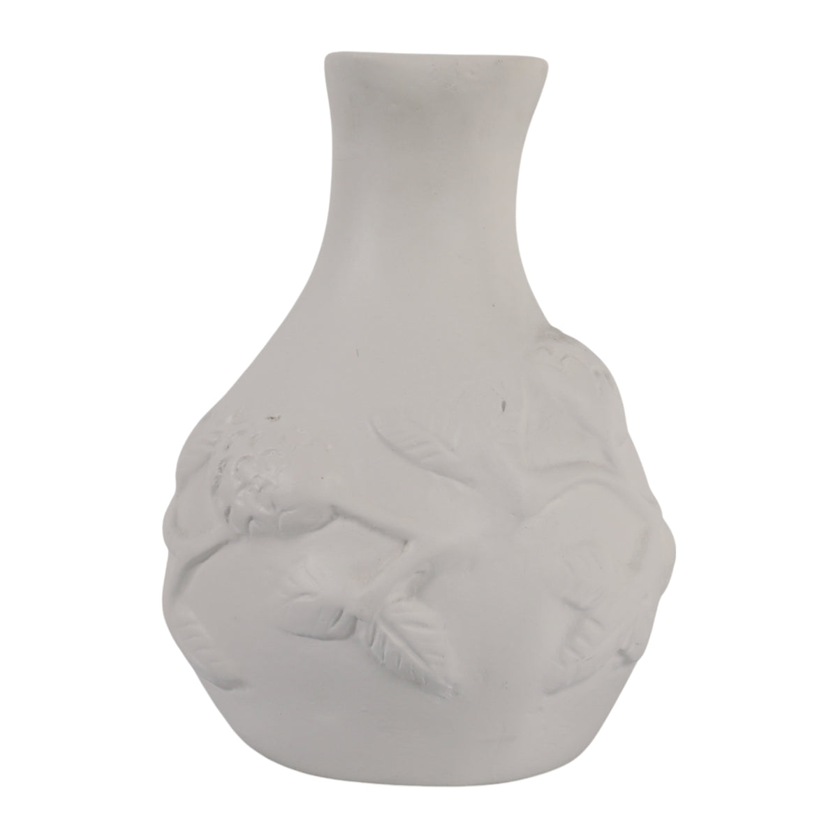 Daulton Ivory Embossed Italia Paper Mache Vase