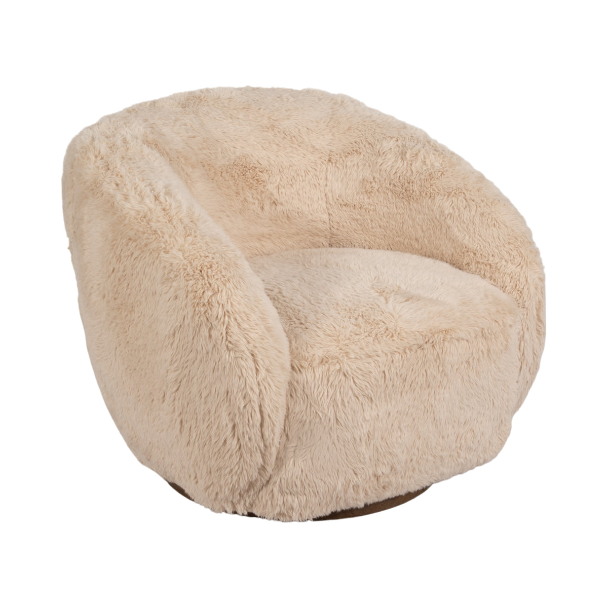 Del Rio Sand Roundback Swivel Chair