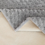 Thick Plush Non-Slip Sofa Throw Cover, Warm Soft Faux Fur Couch Protector for Winter