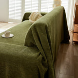 Herringbone Oversized Chenille Couch Throw Cover Sofa Slipcovers Couch Covers for Sectional Couches