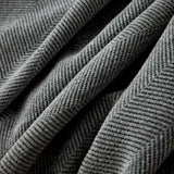 Herringbone Oversized Chenille Couch Throw Cover Sofa Slipcovers Couch Covers for Sectional Couches