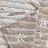 Soft Breathable Sofa Cover Blanket,Botanical Embossed Furniture Protector Throw Cover
