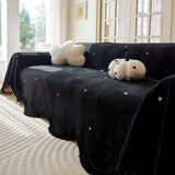 Soft Jacquard Sofa Cover for Dogs, Boho Chenille Sofa Slipcover for Pets Washable