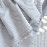 Textured Chenille Sofa Cover Throw, Soft Washable Couch Blanket Protector for Pets