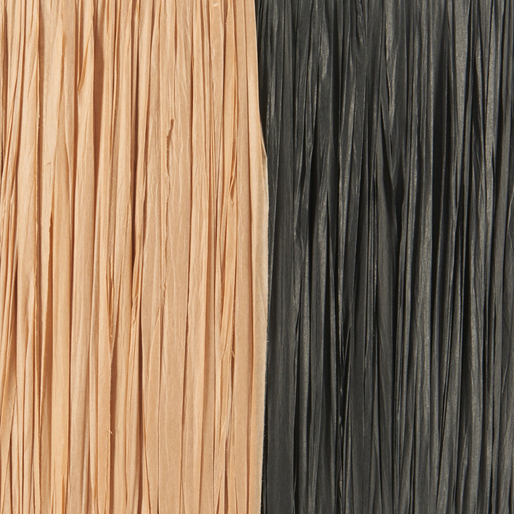 Gala Black & Natural Floor Lamp
