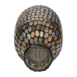 Sky Londa Copper Glass Mosaic Vase