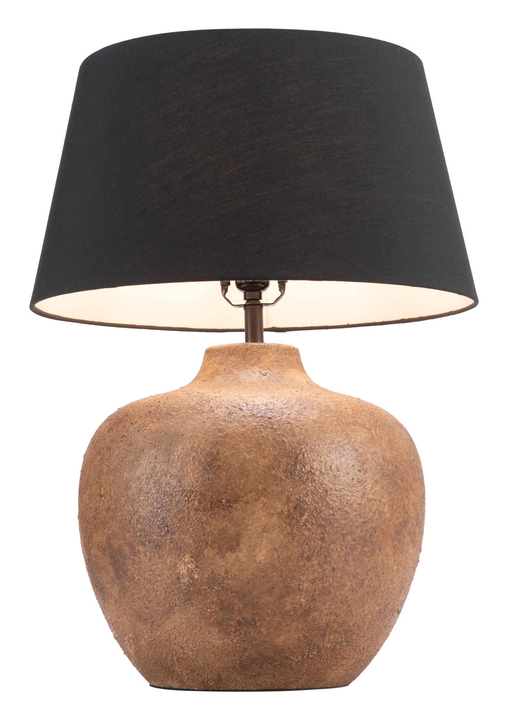 Basil Black Table Lamp