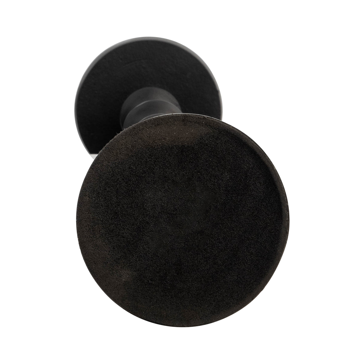 Waldon Black Small Metal Abacus Floor Pillar Candle Holder
