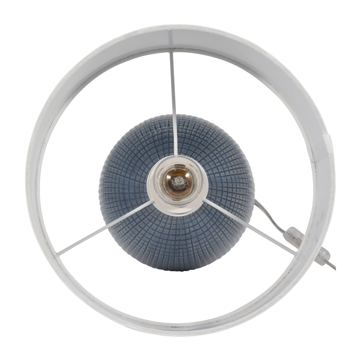 Boronda Light Blue Ceramic Table Lamps (Set of 2)