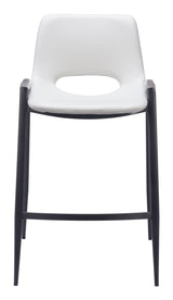 Desi White Counter Stool (Set of 2)