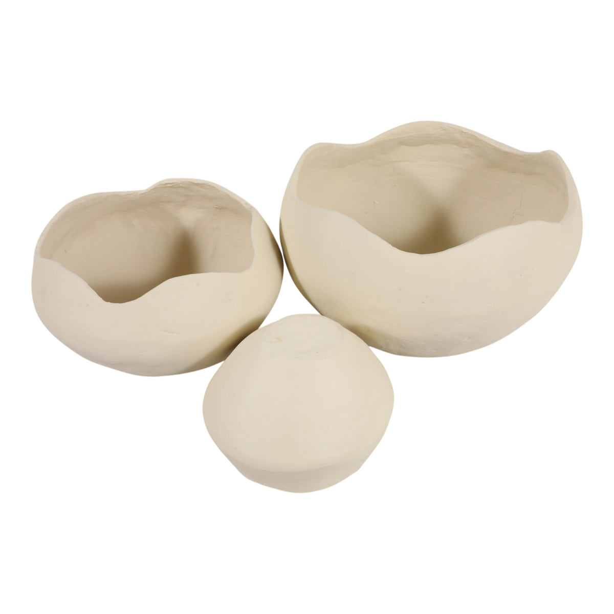 Hollyside Ivory/White Bowls (Set of 3)