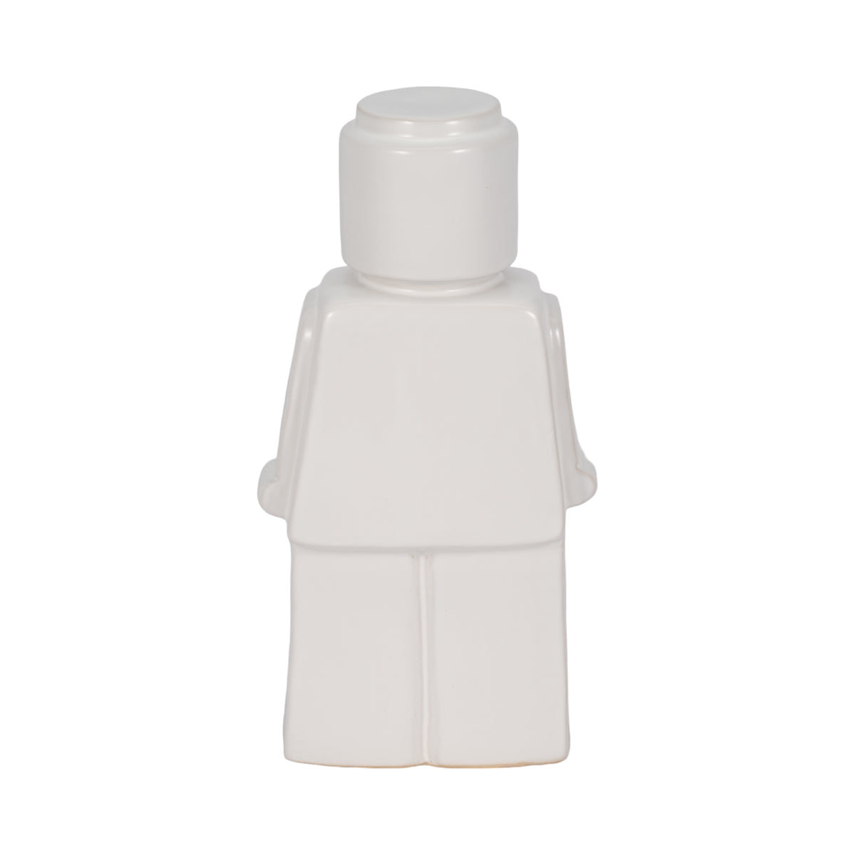 Rex Manor White Block Man Figure