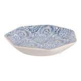 Asylum Blue/White/Gold Decorative Chinoiserie Plate