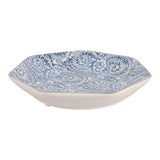 Asylum Blue/White/Gold Decorative Chinoiserie Plate