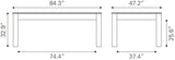 Bonker Brown 3 in 1 Table