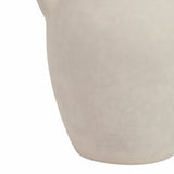 Carlinrose Ivory Paper Mache Vase with Handles
