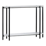 Teeter White/Black Console Table