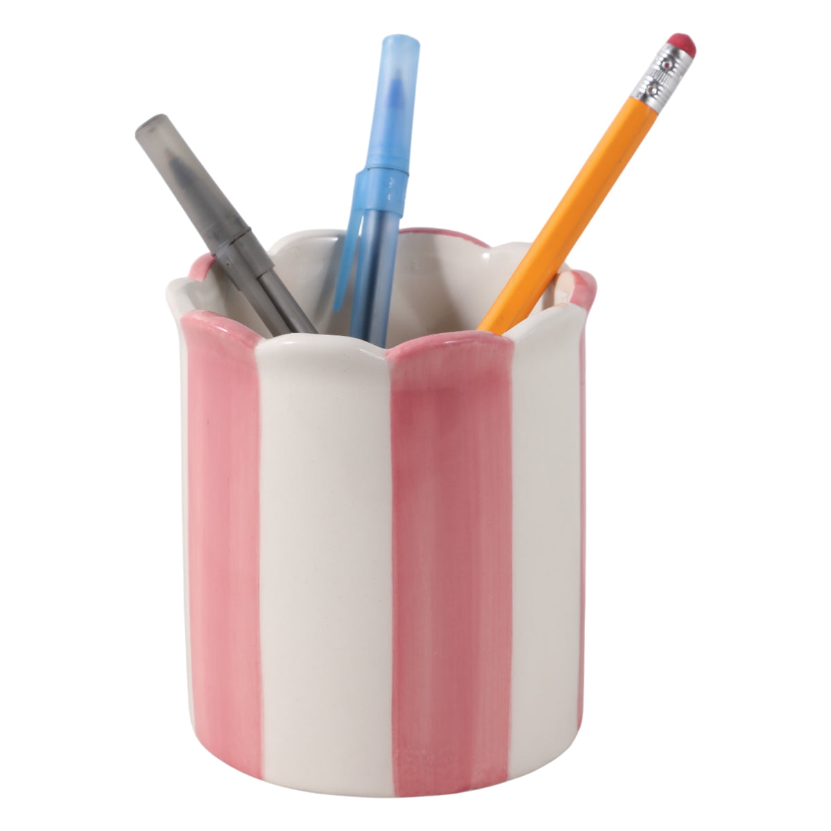Chapinhaven Pink/Ivory Pencil Cup
