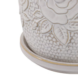 Hobartgate Ivory/White Planters (Set of 2)