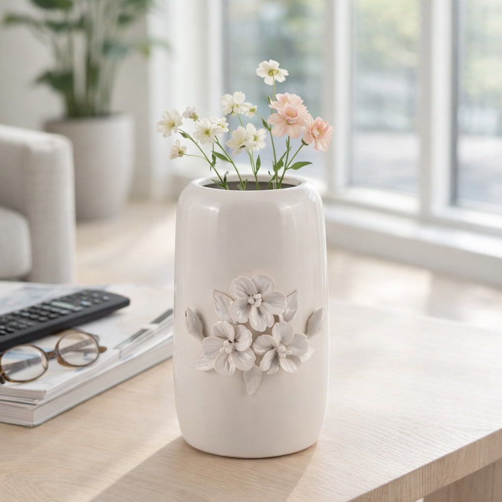 Knoxfield Ivory/Tan Vase