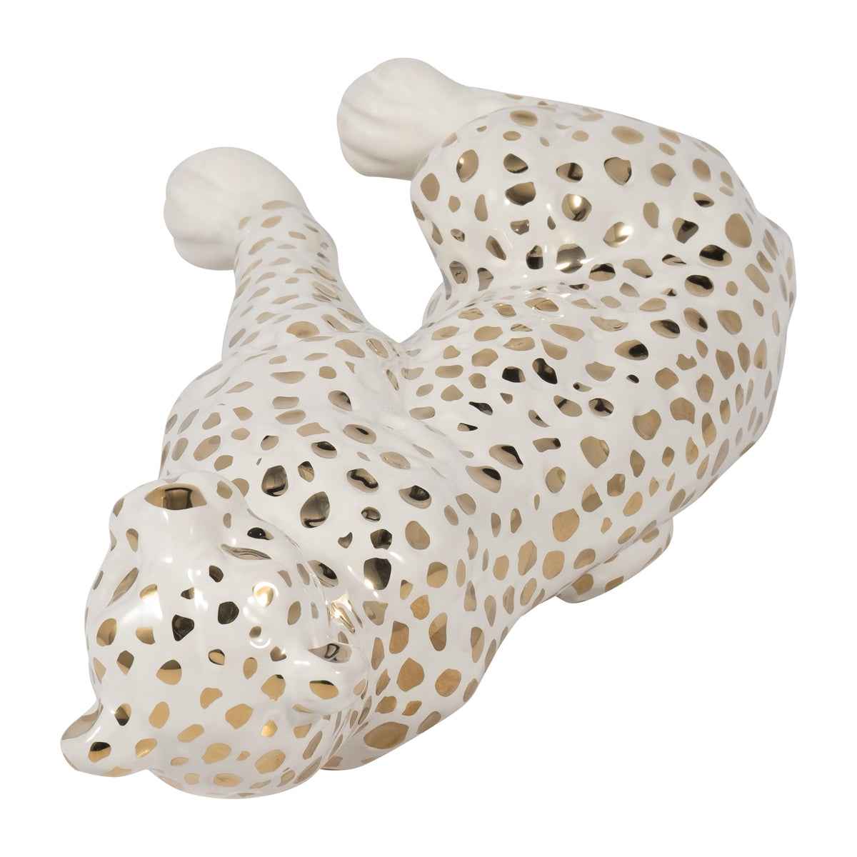 Trentonrun White/Gold Sitting Decor - 15878EC