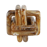 Herald Tan Marbled Resin Knot