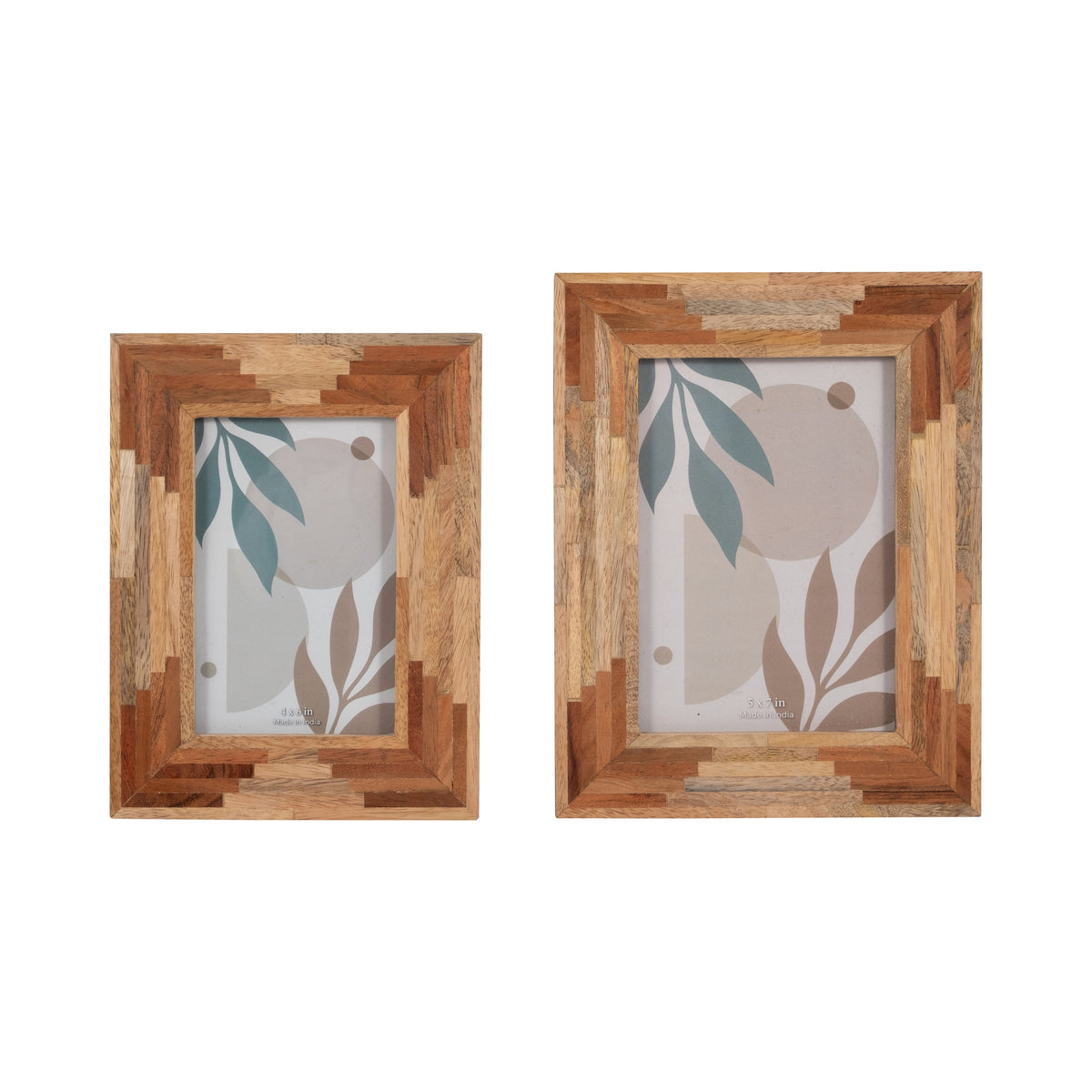Vinton Natural Wood 5x7 Layers Photo Frame