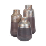 Bradbury Multicolor 2-Tone Glass Vase