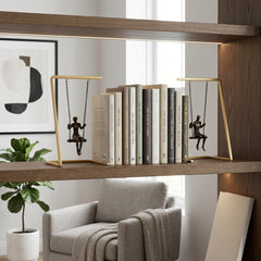 Coveford Gold/Bronze Bookends (Set of 2)