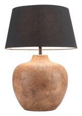 Basil Black Table Lamp