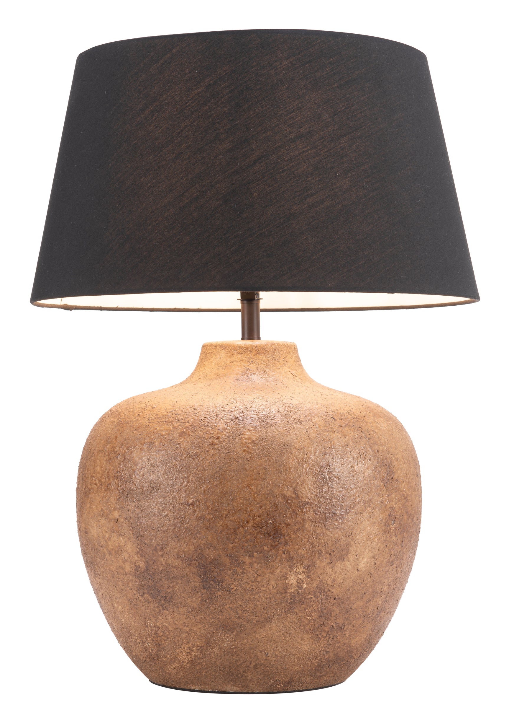 Basil Black Table Lamp