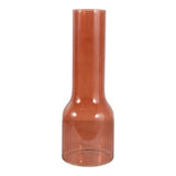 Hollisbeach Brown Small Glass Vase