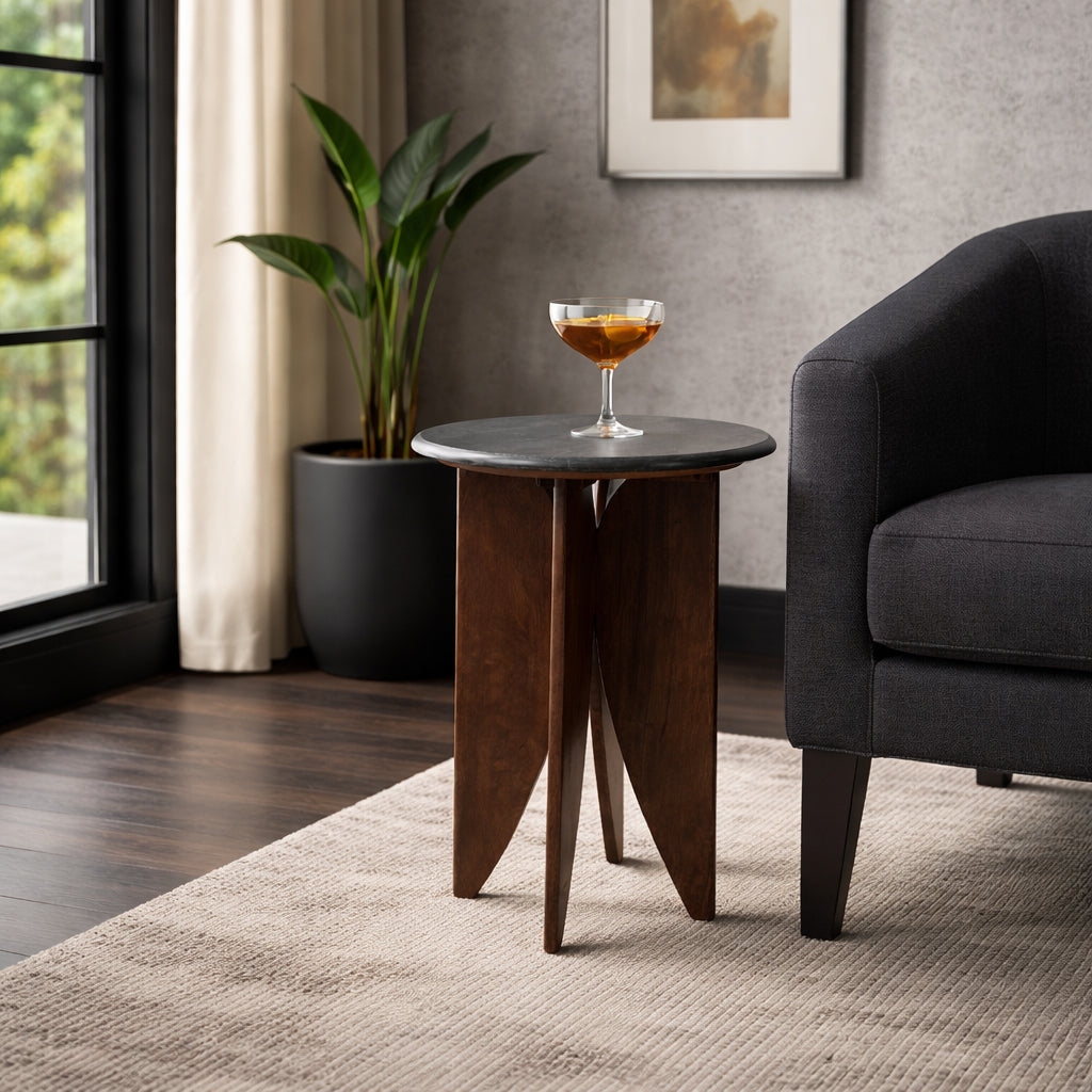 Reidwell Black/Brown Table